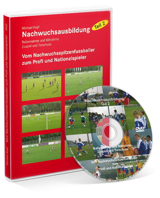 Fussball_Nachwuchsausbildung_2_DVD_610013 Fußball-Nachwuchsausbildung - Teil 2: Vom Spitzenfußballer zum Profi (DVD)
