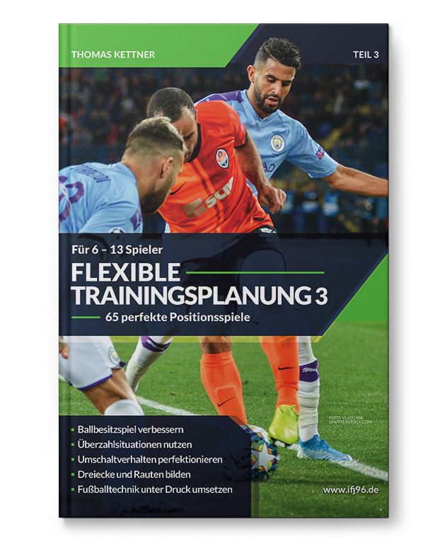 Flexible-Trainingsplanung-3_Heft_110153 Flexible Trainingsplanung 3 - Positionsspiele für 6 bis 13 Spieler (Heft)