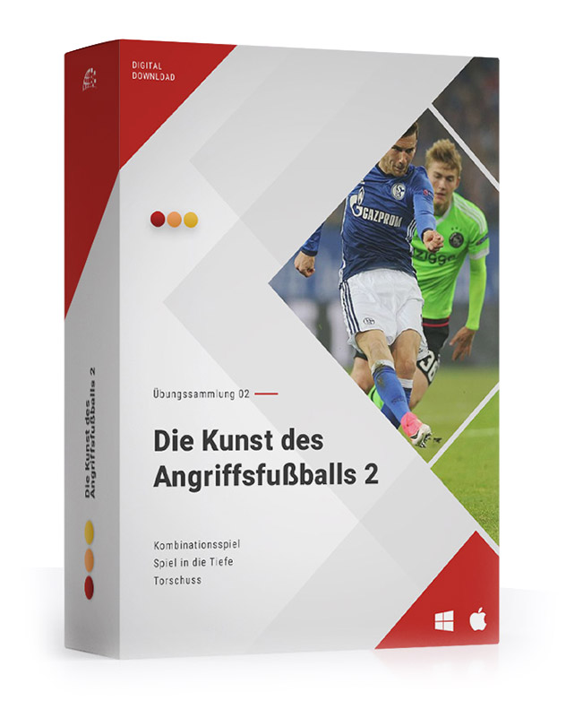 Die Kunst des Angriffsfußballs - Teil 2 (Übungssammlung)