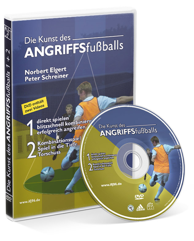 Die Kunst des Angriffsfußballs - Teil 1+2 (DVD)