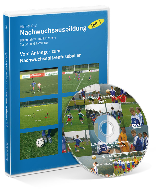 Fussball_Nachwuchsausbildung_1_DVD_610012 Fußball-Nachwuchsausbildung - Teil 1: Vom Anfänger zum Spitzenfußballer (DVD)