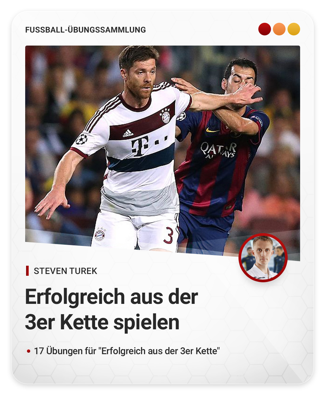 Erfolgreich aus der 3er Kette spielen (Übungssammlung)