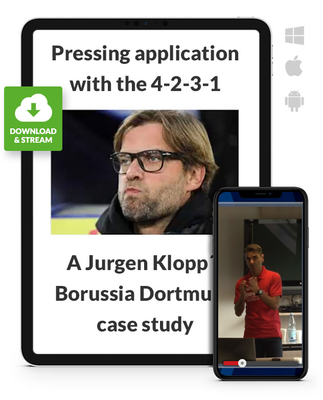 Pressing with 4-2-3-1 (Jurgen Klopp case study) (Download)
