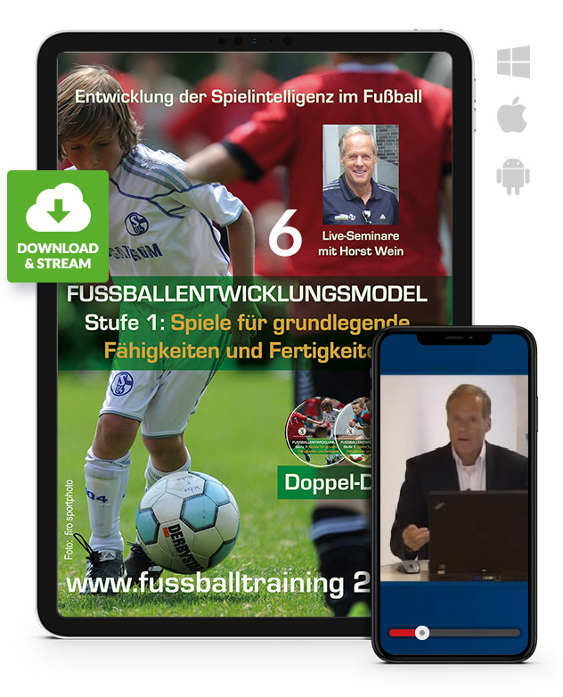FUNino Spielintelligenz im Fußball 06 – Tests für die Entwicklungsstufe 1